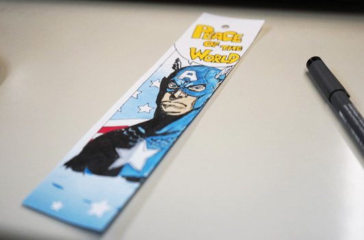 キャプテンアメリカの短冊